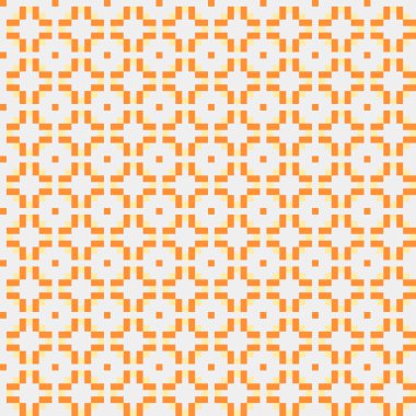 Soyut çapraz desen, üretken hesaplama sanatı, vektör illüstrasyonu