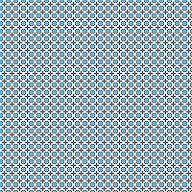 Soyut çapraz desen, üretken hesaplama sanatı, vektör illüstrasyonu