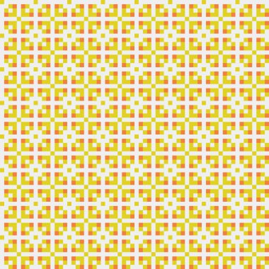 Soyut çapraz desen, üretken hesaplama sanatı, vektör illüstrasyonu