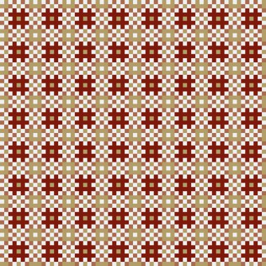 Soyut çapraz desenli üretken hesaplama sanatı çizimi