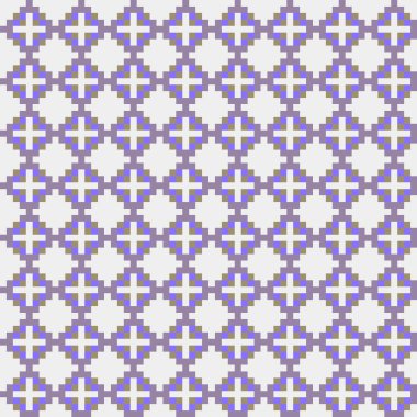 Soyut çapraz desenli üretken hesaplama sanatı çizimi