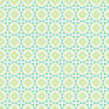 Soyut çapraz desen, üretken hesaplama sanatı, vektör illüstrasyonu