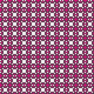 Soyut çapraz desenli üretken hesaplama sanatı çizimi