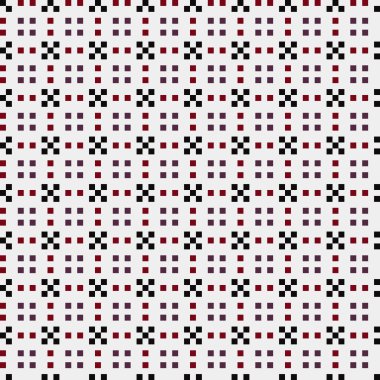 Soyut çapraz desenli üretken hesaplama sanatı çizimi