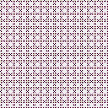 Soyut çapraz desen, üretken hesaplama sanatı, vektör illüstrasyonu