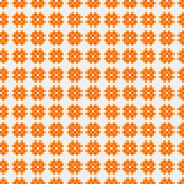 Soyut çapraz desen, üretken hesaplama sanatı, vektör illüstrasyonu