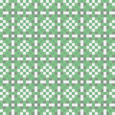 Soyut çapraz desen, üretken hesaplama sanatı, vektör illüstrasyonu