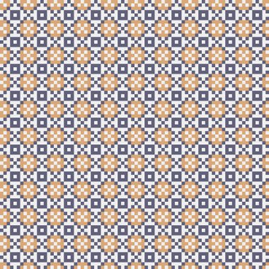 Soyut çapraz desen, üretken hesaplama sanatı, vektör illüstrasyonu