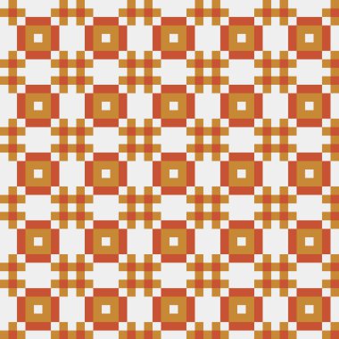 Soyut çapraz desen, üretken hesaplama sanatı, vektör illüstrasyonu