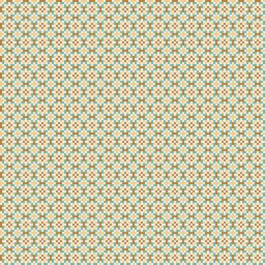 Soyut çapraz desen, üretken hesaplama sanatı, vektör illüstrasyonu