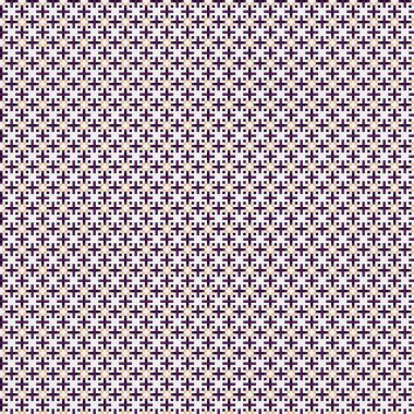 Soyut çapraz desen, üretken hesaplama sanatı, vektör illüstrasyonu