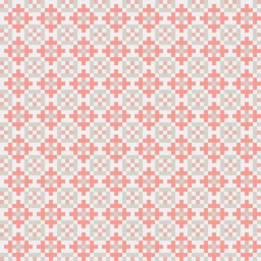 Soyut çapraz desen, üretken hesaplama sanatı, vektör illüstrasyonu