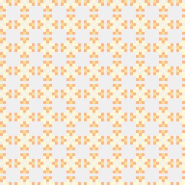 Soyut çapraz desen, üretken hesaplama sanatı, vektör illüstrasyonu