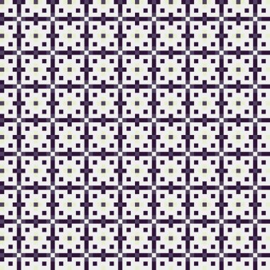 Soyut çapraz desen, üretken hesaplama sanatı, vektör illüstrasyonu