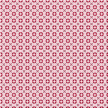 Soyut çapraz desen, üretken hesaplama sanatı, vektör illüstrasyonu