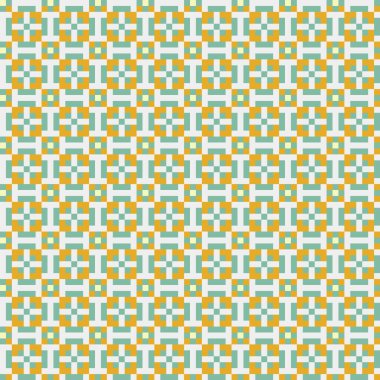 Soyut çapraz desenli üretken hesaplama sanatı çizimi