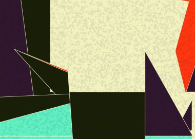 Piet Mondrian Biçimli Hesapsal Üretim Sanatı arkaplan çizimi