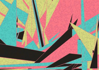 Piet Mondrian Biçimli Hesapsal Üretim Sanatı arkaplan çizimi