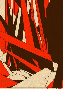 Piet Mondrian Biçimli Hesapsal Üretim Sanatı arkaplan çizimi