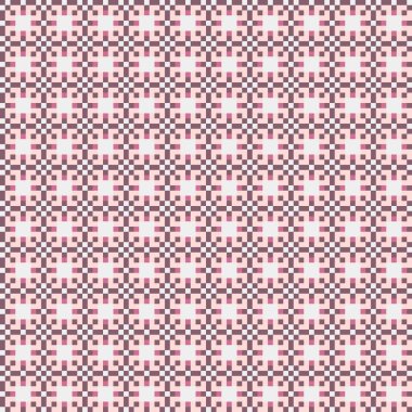 Soyut çapraz desenli üretken hesaplama sanatı çizimi