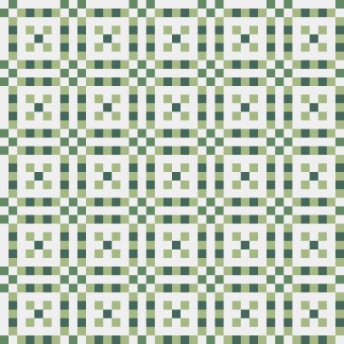 Soyut çapraz desenli üretken hesaplama sanatı çizimi