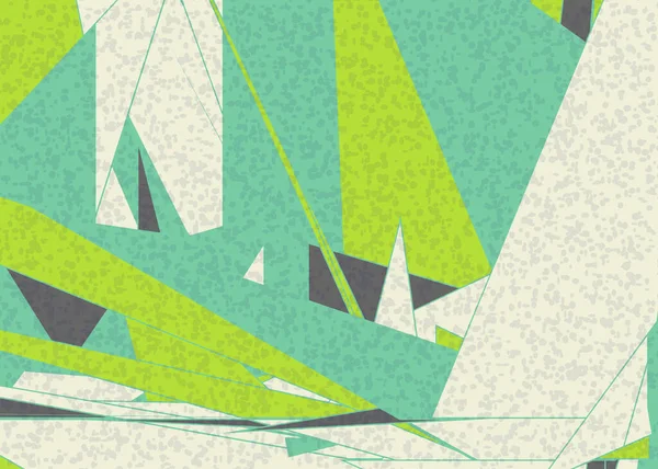 Piet Mondrian Style Computational Generative Art Pozadí Ilustrace — Stockový vektor