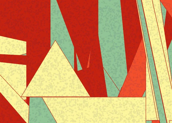 Piet Mondrian Style Computational Generative Art Háttér Illusztráció — Stock Vector