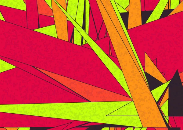Piet Mondrian Style Computational Generative Art Sfondo Illustrazione — Vettoriale Stock