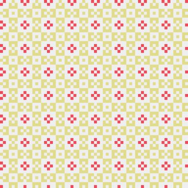 Soyut çapraz desen, üretken hesaplama sanatı, vektör illüstrasyonu