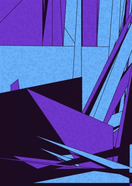 Piet Mondrian Biçimli Hesapsal Üretim Sanatı arkaplan çizimi