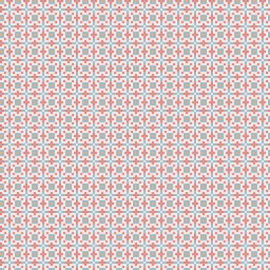 Soyut çapraz desen, üretken hesaplama sanatı, vektör illüstrasyonu