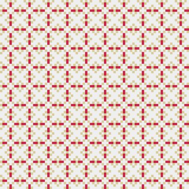 Soyut çapraz desenli üretken hesaplama sanatı çizimi