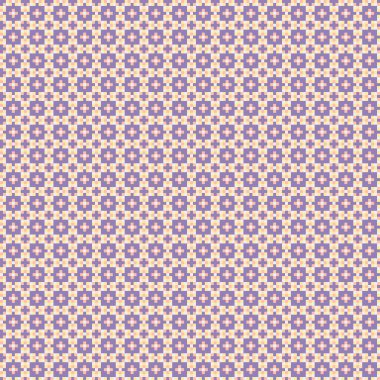 Soyut çapraz desen, üretken hesaplama sanatı, vektör illüstrasyonu