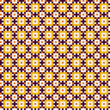 Soyut çapraz desen, üretken hesaplama sanatı, vektör illüstrasyonu