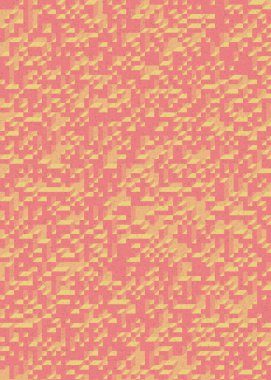 Edward Zajecs 2. Cubo 'nun 1971' deki uygulaması. Esasen 8 taştan oluşan bir Truchet fayans seti ve yerleştirme sanatı illüstrasyonu için kurallar  