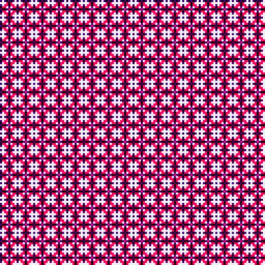 Soyut çapraz desenli üretken hesaplama sanatı çizimi