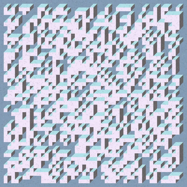 Implementation Edward Zajecs Cubo 1971 Essentially Truchet Tile Set Tiles — стоковый вектор