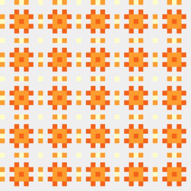 Soyut çapraz desenli üretken hesaplama sanatı çizimi