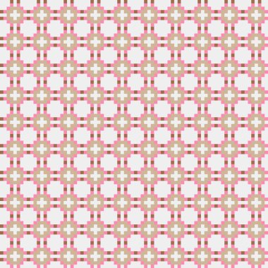 Soyut çapraz desenli üretken hesaplama sanatı çizimi