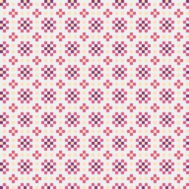 Soyut çapraz desenli üretken hesaplama sanatı çizimi