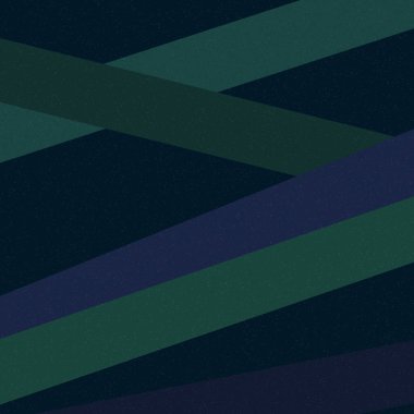 Derin Teal renk kesişen çizgiler üretken sanat tarzı renkli illüstrasyon