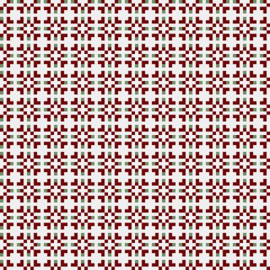 Soyut çapraz desenli üretken hesaplama sanatı çizimi