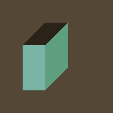 Soyut geometrik arkaplan. Edward Zajecs 2. Cubo 'nun 1971' deki uygulaması. Esasen 8 taştan oluşan bir Truchet fayans seti ve yerleştirme sanatı illüstrasyonu için kurallar 