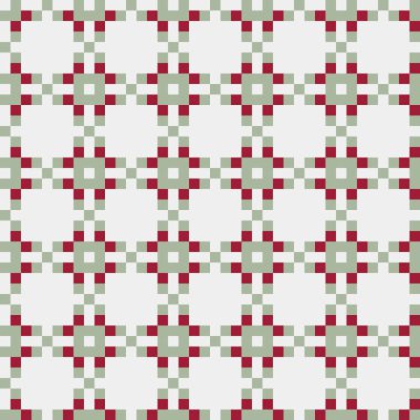 Soyut çapraz desenli üretken hesaplama sanatı çizimi