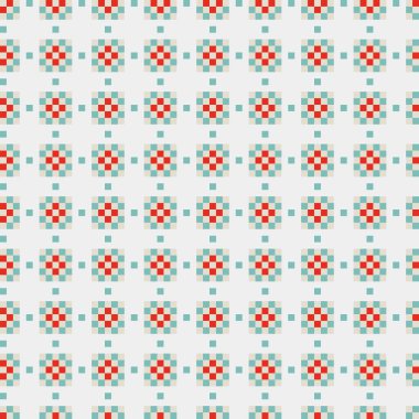 Soyut çapraz desenli üretken hesaplama sanatı çizimi