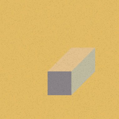 Edward Zajecs 2. Cubo 'nun 1971' deki uygulaması. Esasen 8 taştan oluşan bir Truchet fayans seti ve yerleştirme sanatı illüstrasyonu için kurallar  