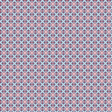 Soyut çapraz desenli üretken hesaplama sanatı çizimi