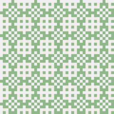 Soyut çapraz desenli üretken hesaplama sanatı çizimi