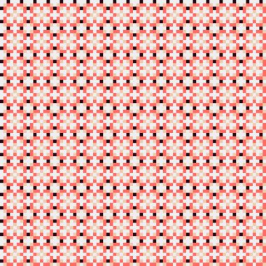 Soyut çapraz desenli üretken hesaplama sanatı çizimi