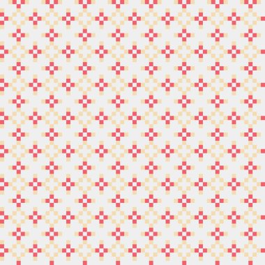 Soyut çapraz desenli üretken hesaplama sanatı çizimi